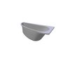 Ravak / Bathtubs and bathtub screens / Avocado 150 r - (1500x750x495)