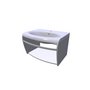 Ravak / Bathroom furniture - evolution / Sd evolution hrazda - (700x550x450)