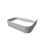 Ravak / Washbasins - ceramic / Umyvadlo Ceramic 550 R Slim Wall keramicke bile - (550x450x120)