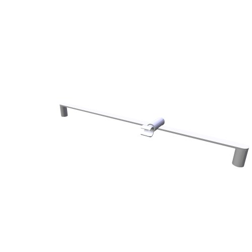 Ravak / Feinarmaturen - Zubehör chrome / 977 00CR Shower bar - (700x103x73)