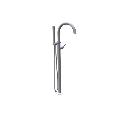 Ravak / Feinarmaturen - Espirit / ES 080 00CR RB07G Floor mounted bathtub tap - (317x224x1083)