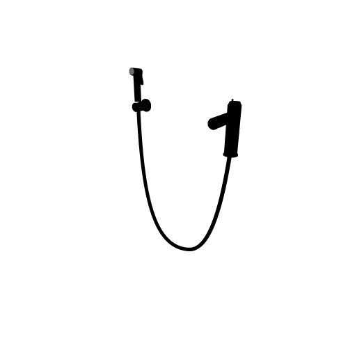 Ravak / Baterie - Spring / SG 112 00CR Washbasin tap with bidet shower - (410x167x698)