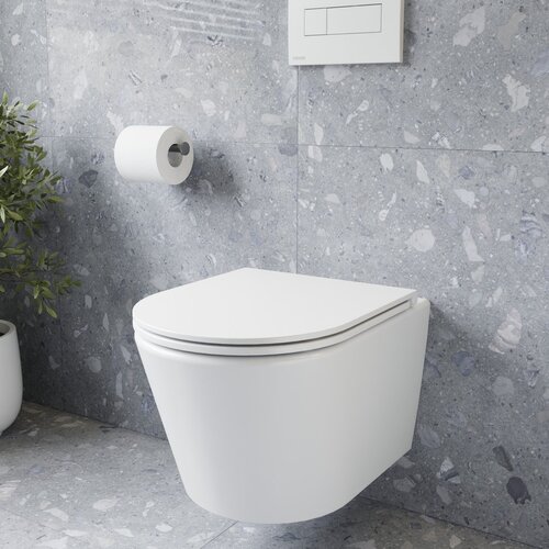 Ravak / Sanitary ceramics / Flow RimOff toilet set - (356x508x344)