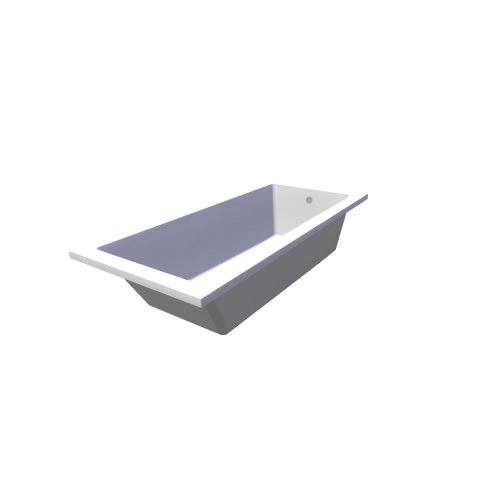 Solar bathtub 180x80
